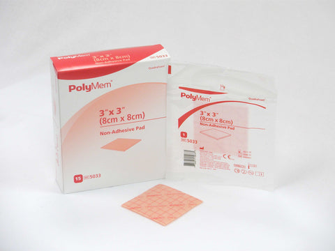 5033:    3” x 3” Non-Adhesive Pad Dressing